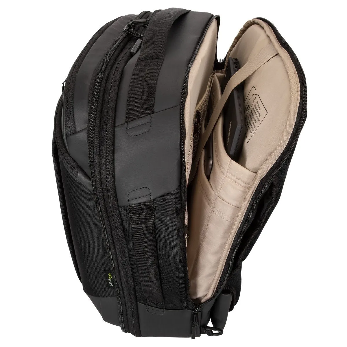 15.6 EcoSmart Mobile Tech Traveler XL Backpack - Black