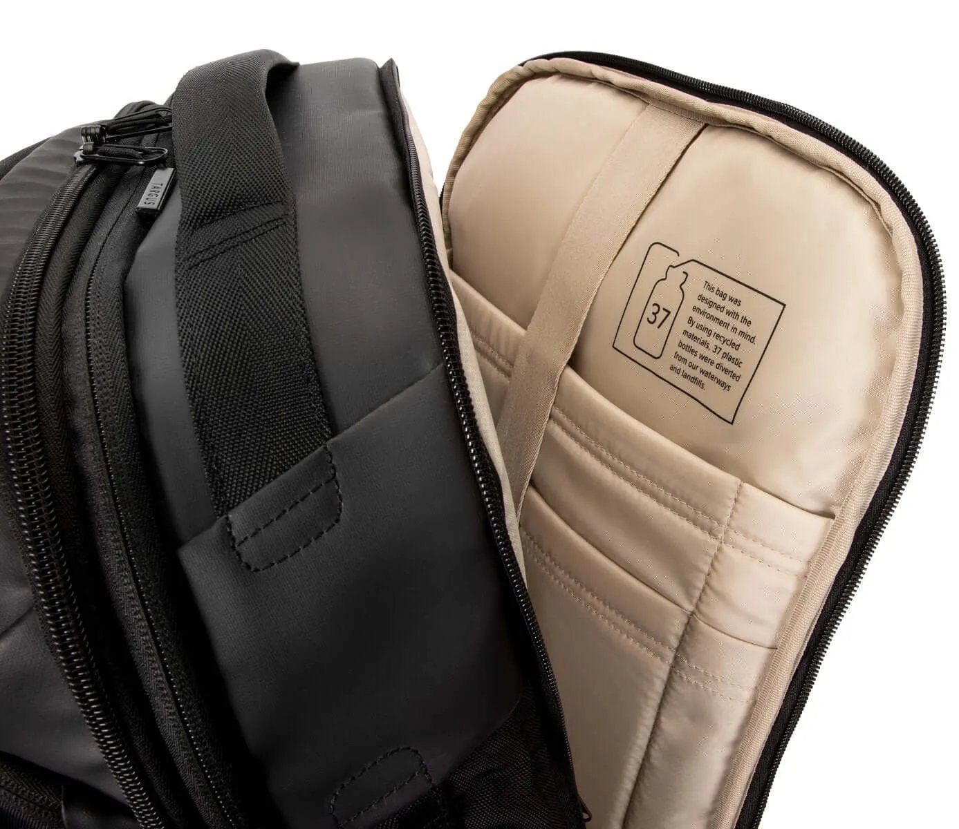 15.6 EcoSmart Mobile Tech Traveler XL Backpack - Black