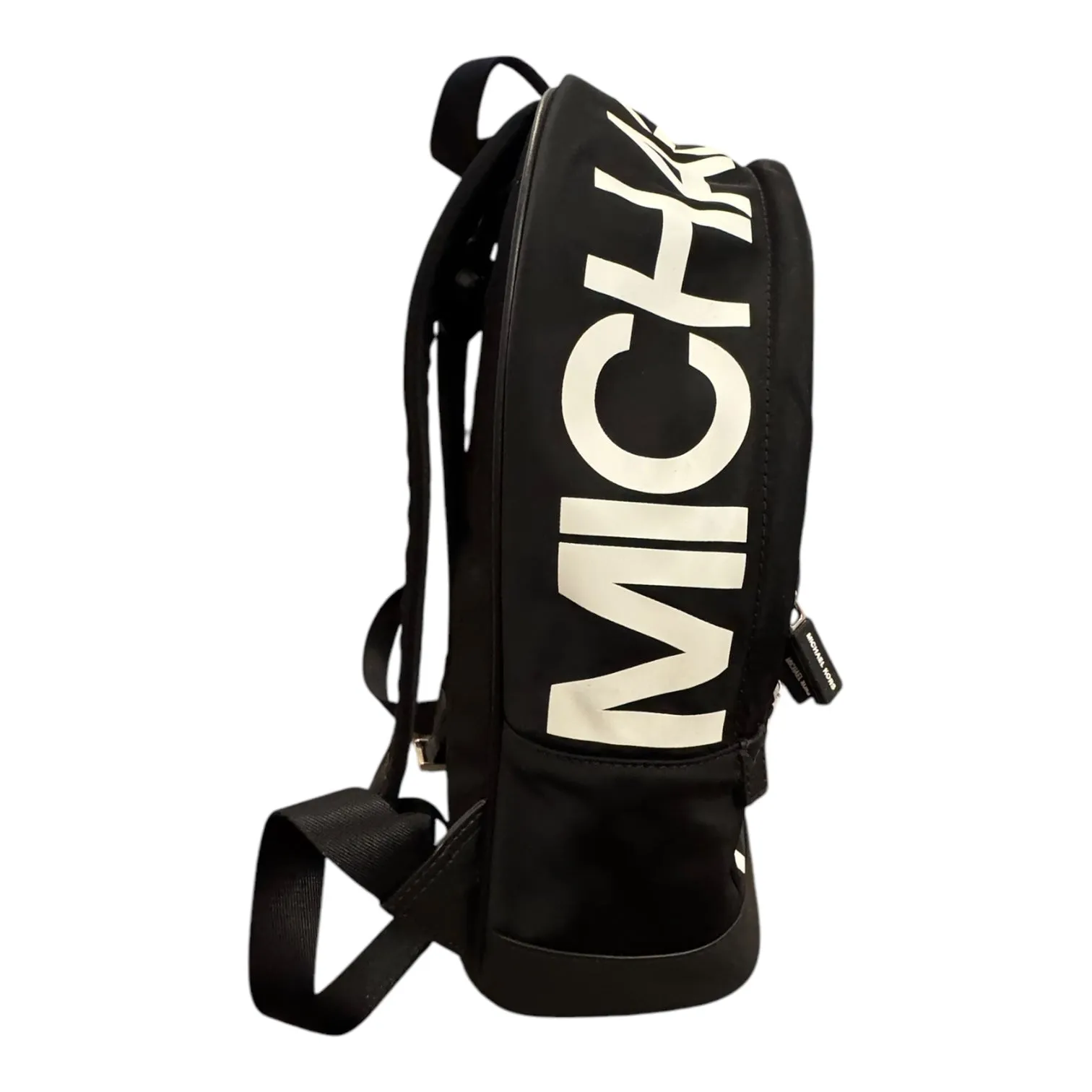 Backpack Designer By Michael Kors In Black & White, Size:Large
