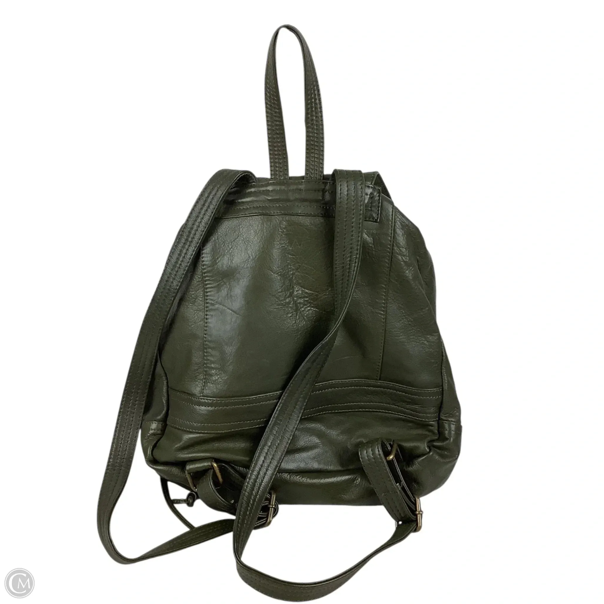 Backpack Leather By Cmc, Size: Large