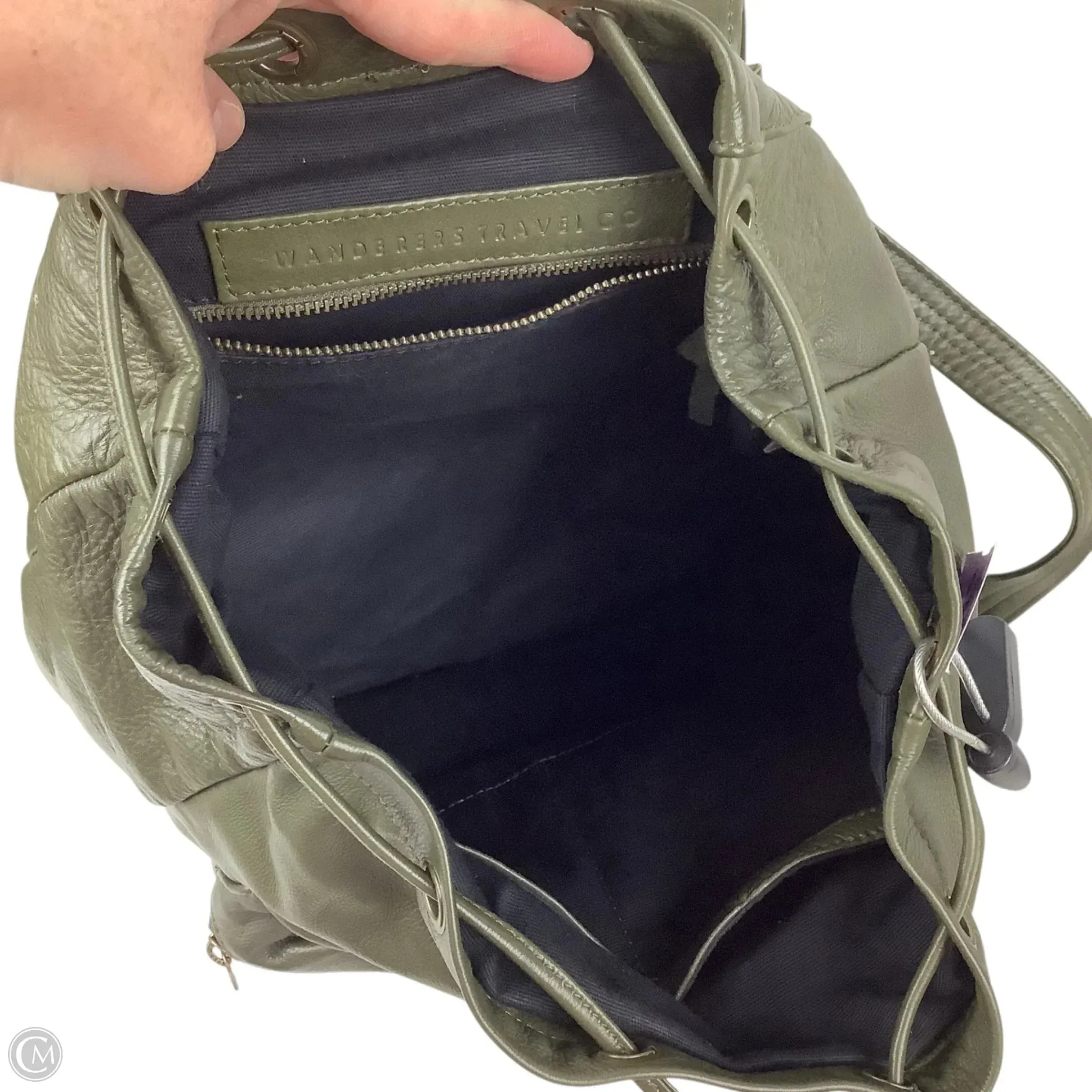 Backpack Leather By Cmc, Size: Large