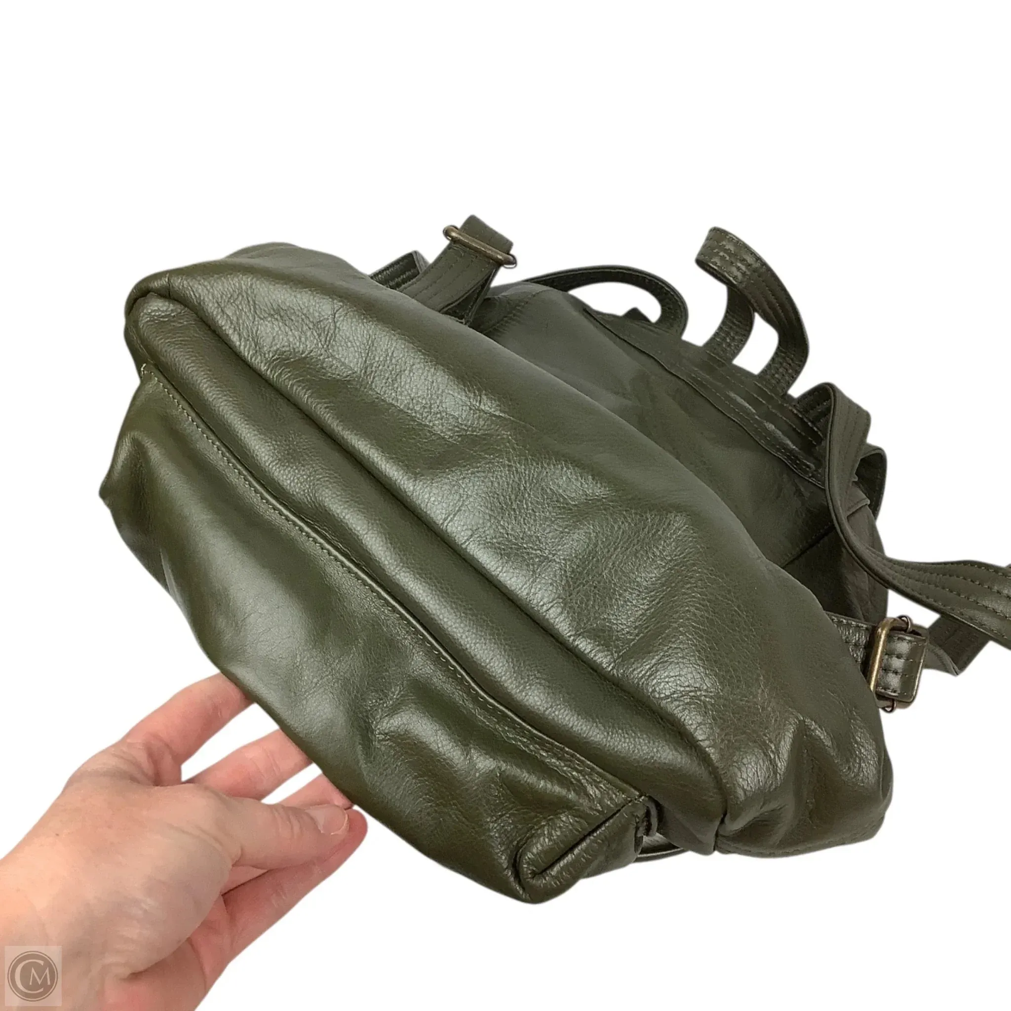 Backpack Leather By Cmc, Size: Large