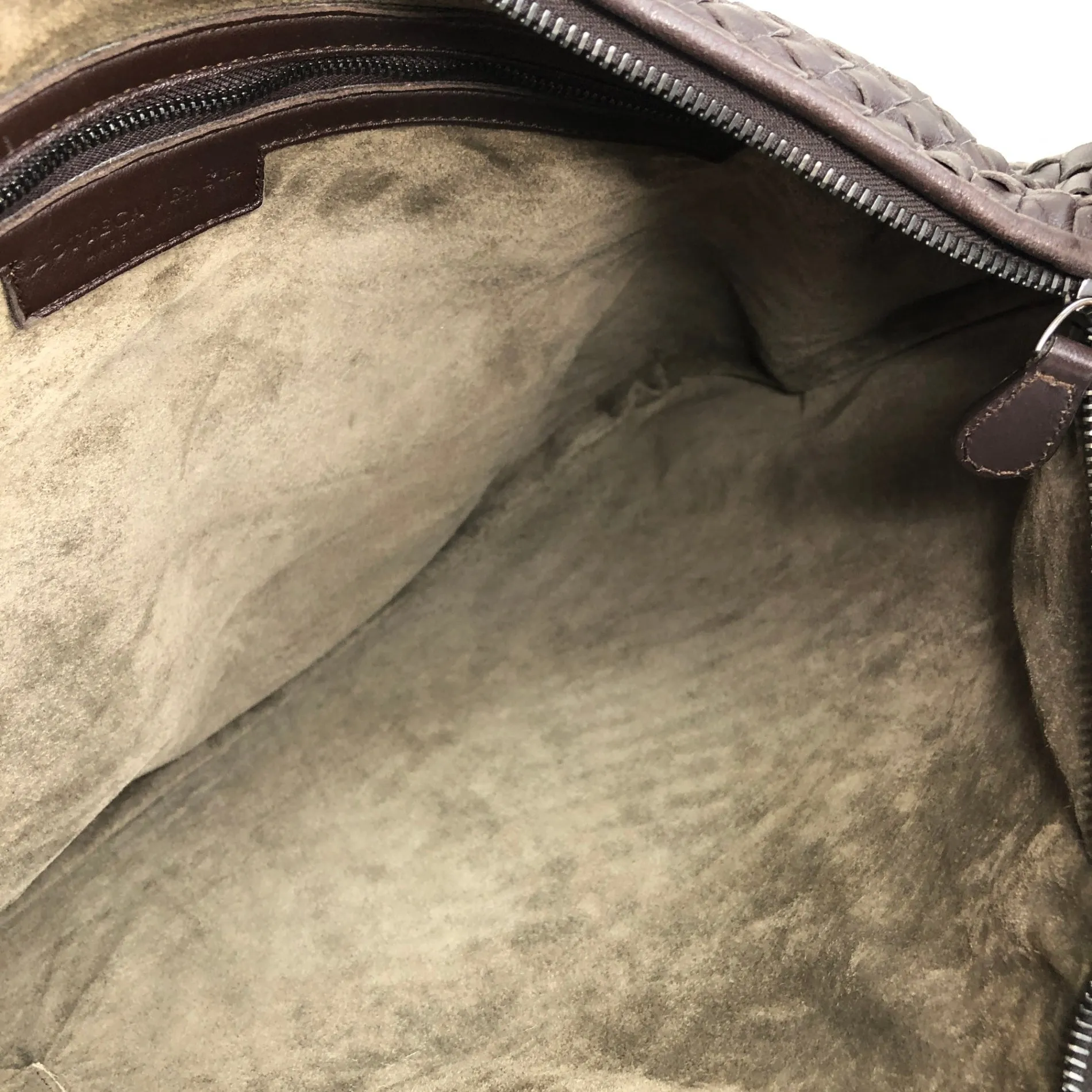 Bottega Veneta Intrecciato Shoulder bag Hobobag Brown Vintage bmuhus