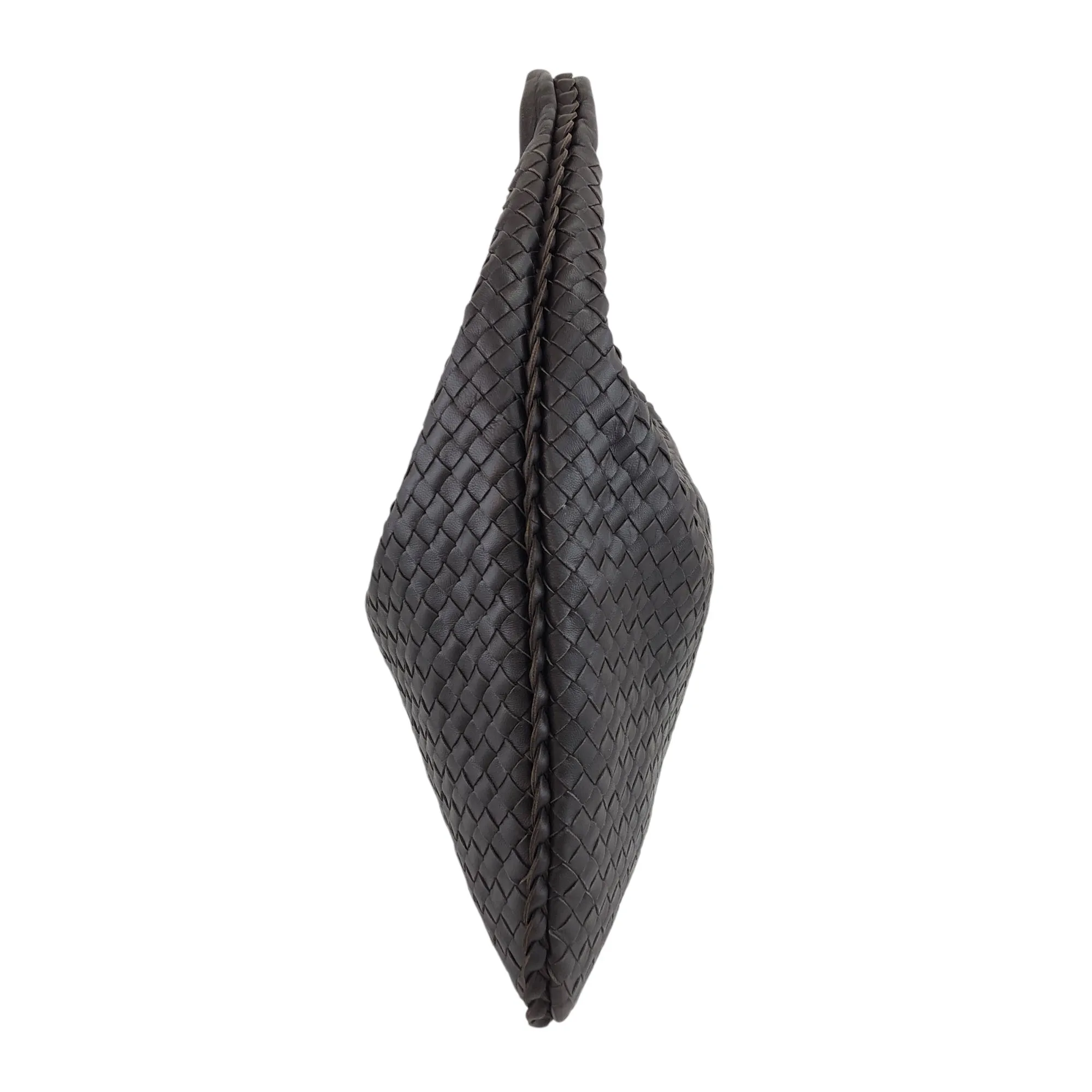 Bottega Veneta Intrecciato Shoulder bag Hobobag Brown Vintage bmuhus