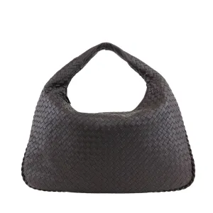 Bottega Veneta Intrecciato Shoulder bag Hobobag Brown Vintage bmuhus