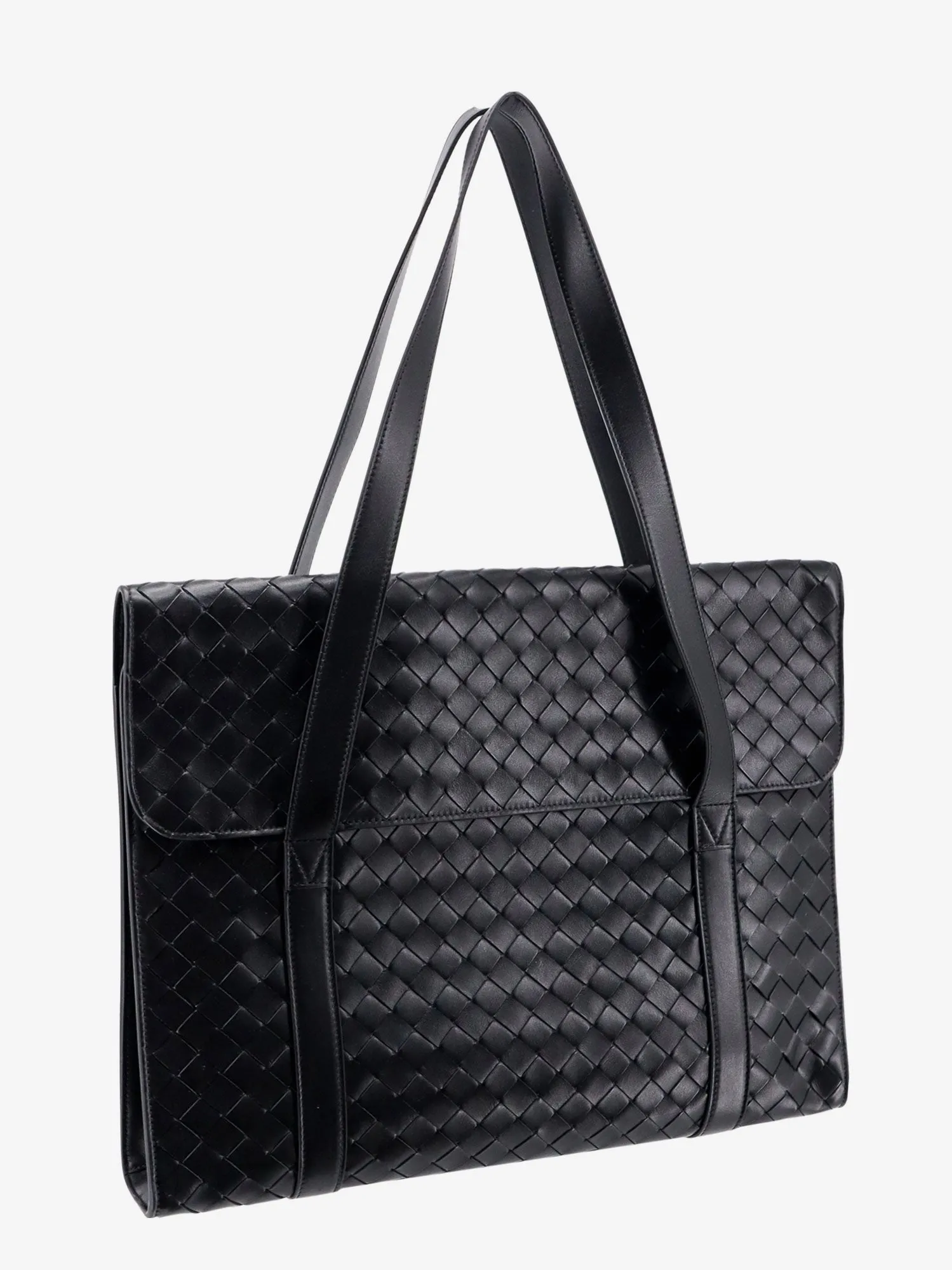 Bottega Veneta Men Bottega Veneta Black Shoulder Bags
