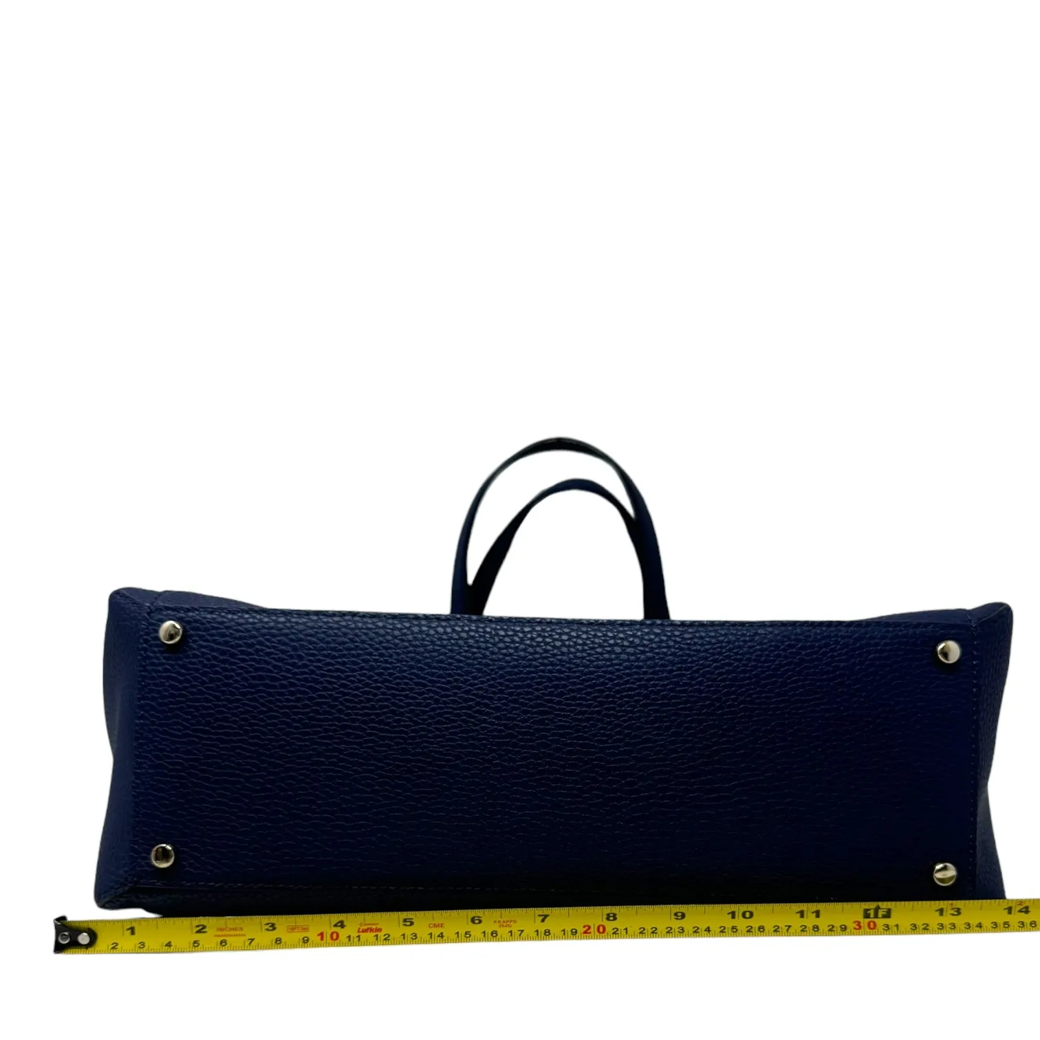 Bridge Place Francisca Bow Tote Designer By Kate Spade In French Navy, Size: Large