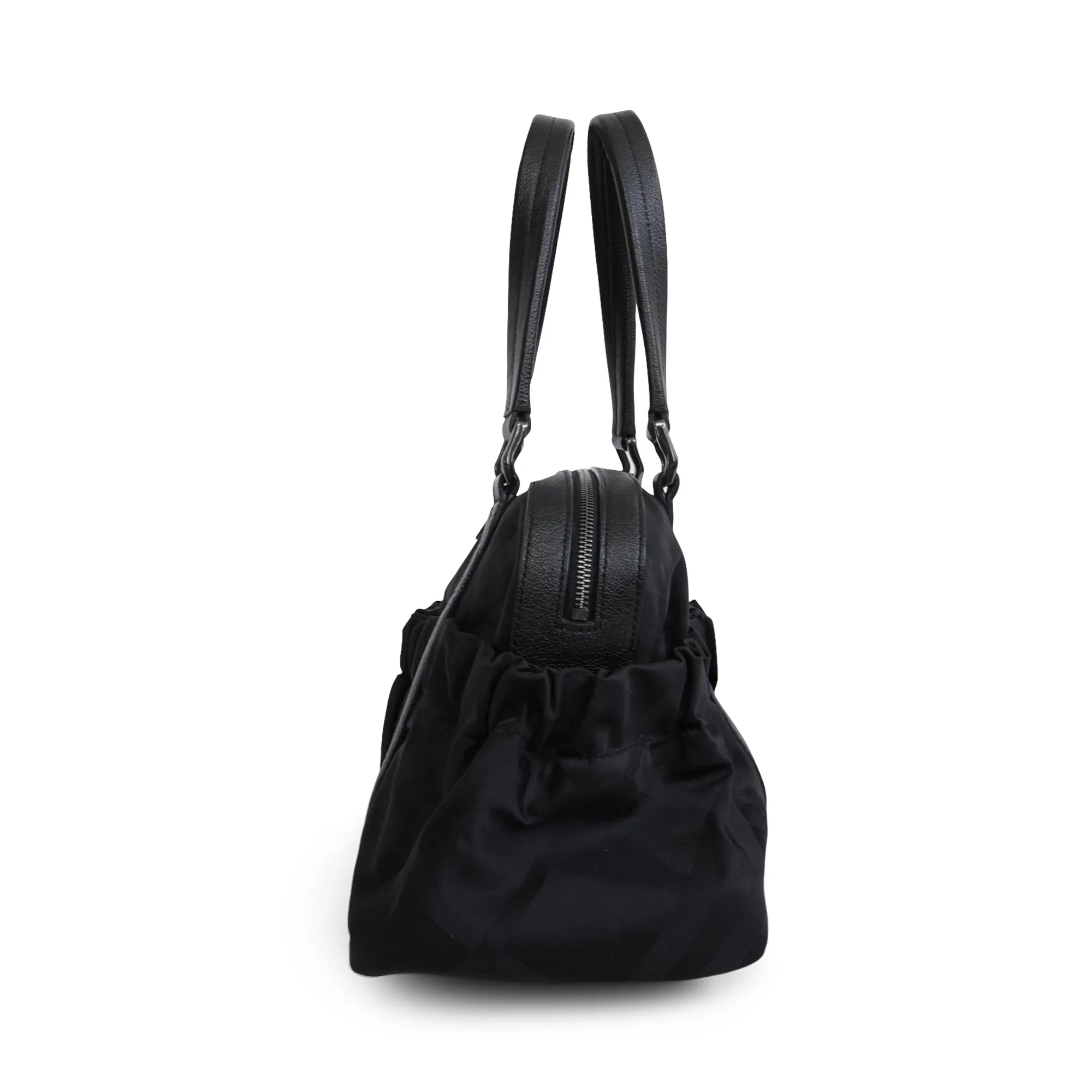 Burberry 'Black Johnstone' Bowling Bag