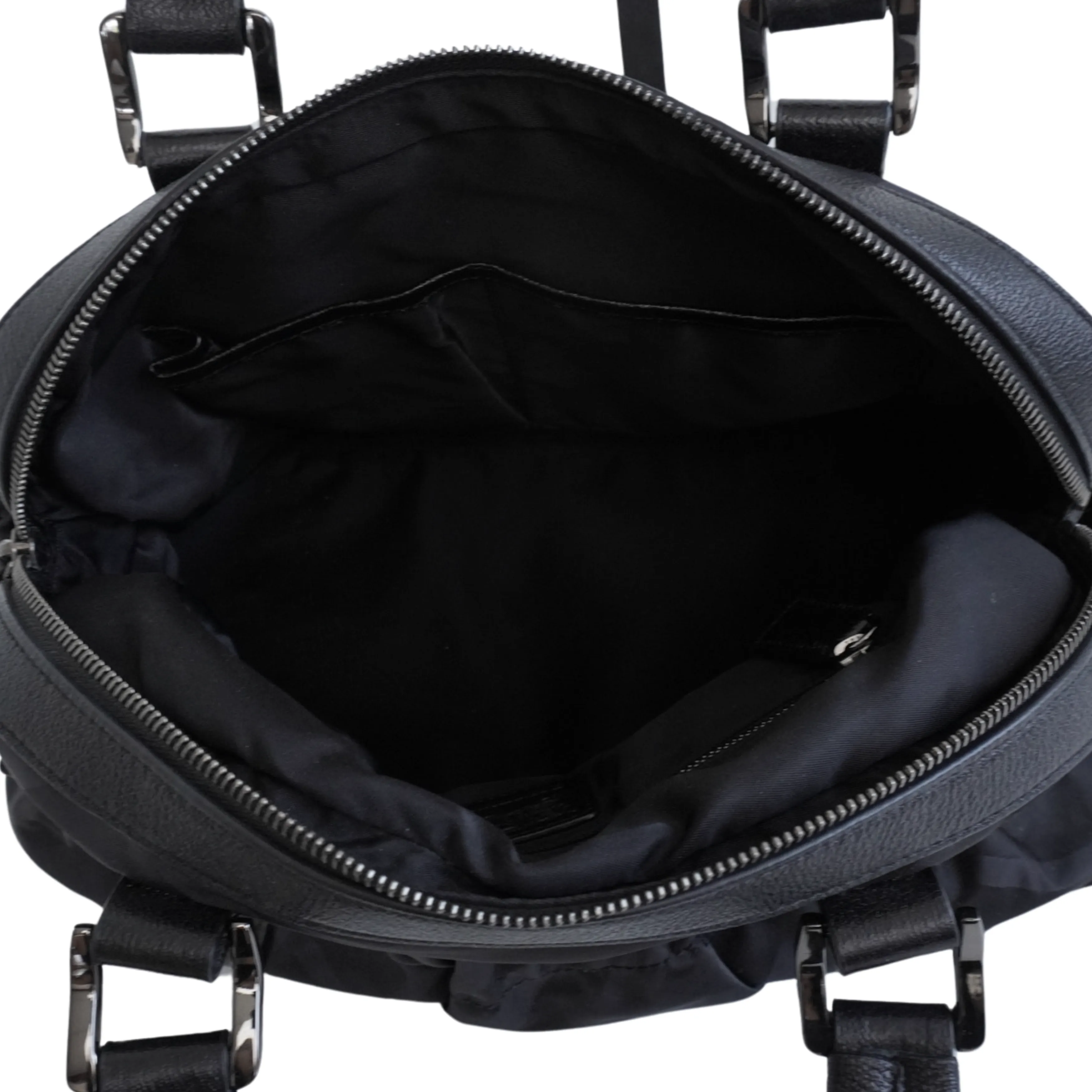 Burberry 'Black Johnstone' Bowling Bag