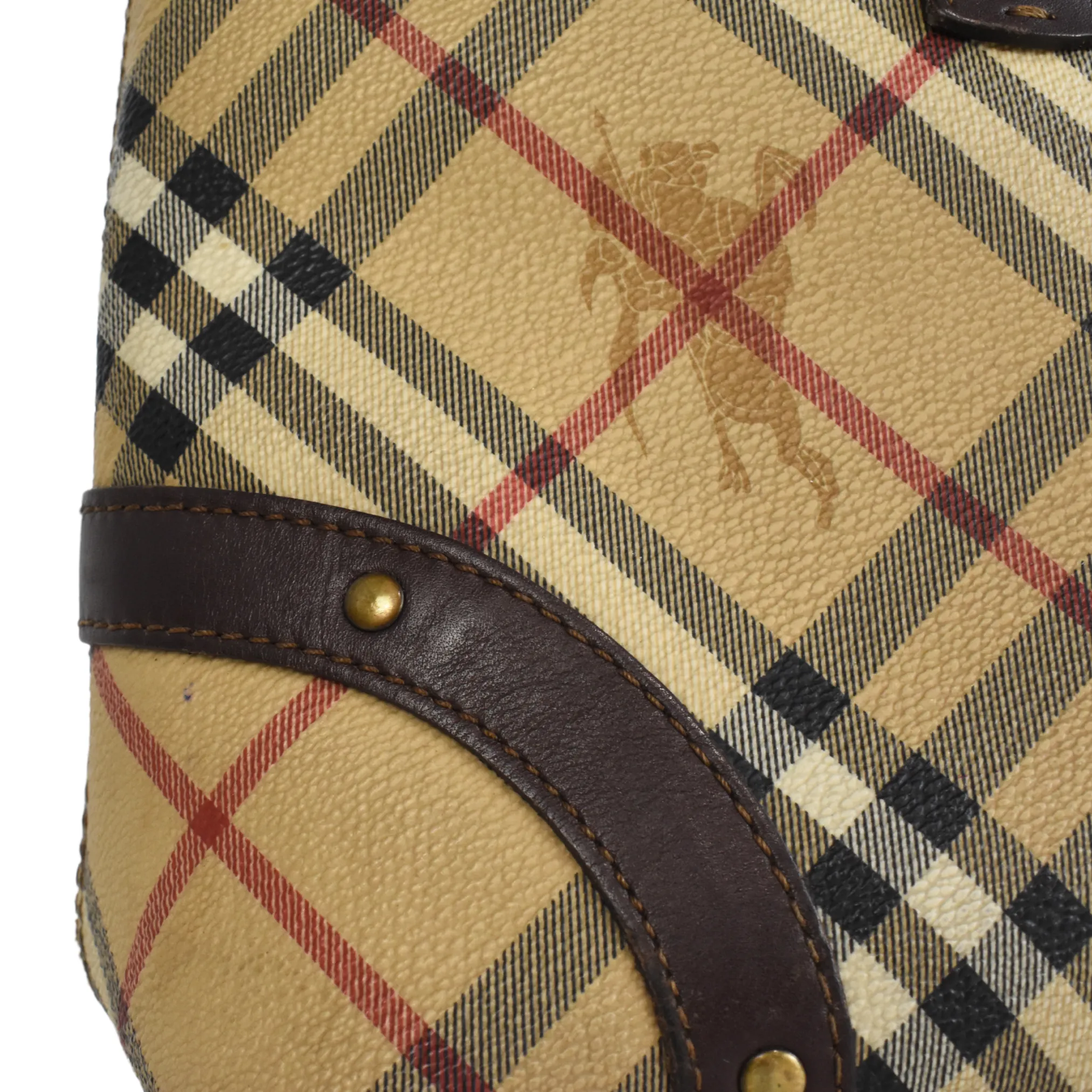 Burberry 'Haymarket Check' Tote Bag