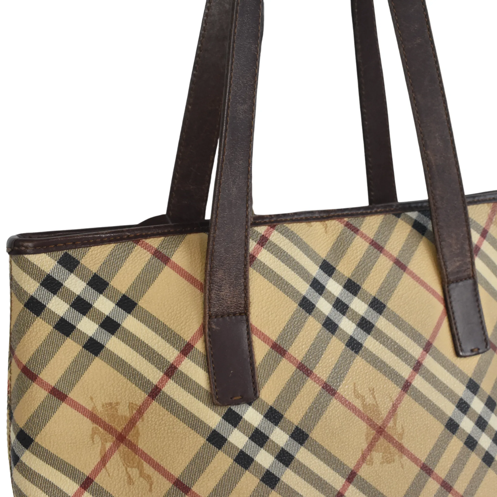 Burberry 'Haymarket Check' Tote Bag
