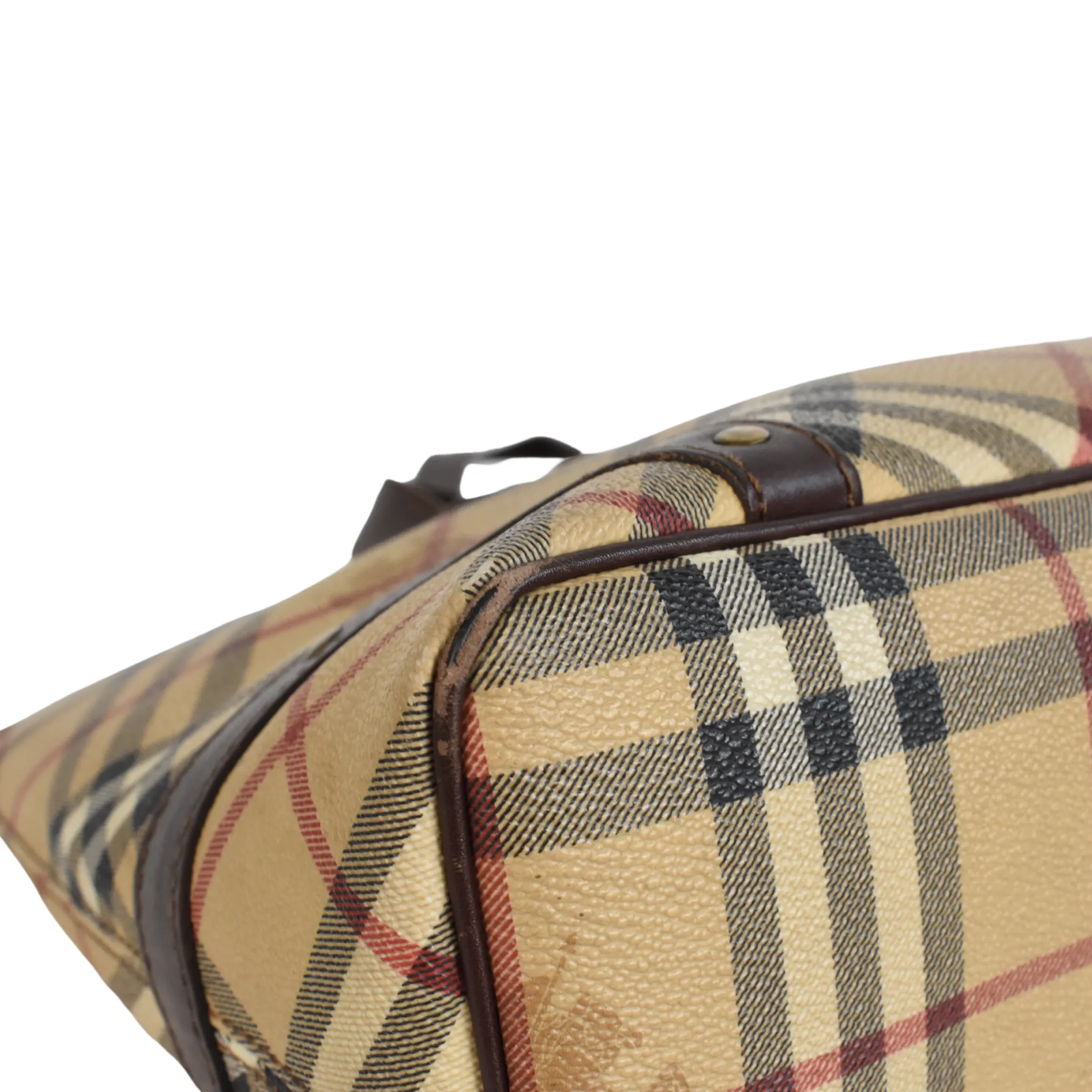 Burberry 'Haymarket Check' Tote Bag