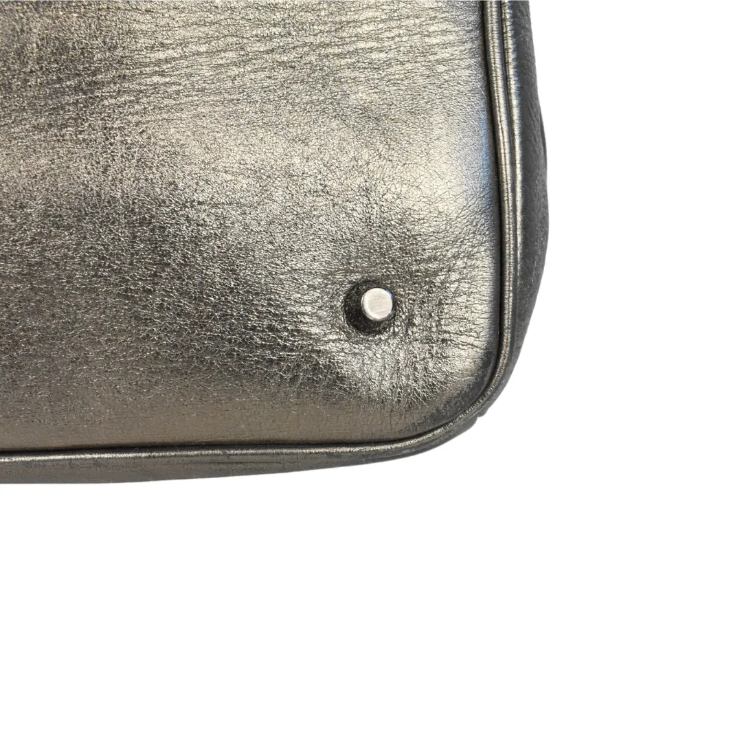 Burberry Metallic Bowler Bag