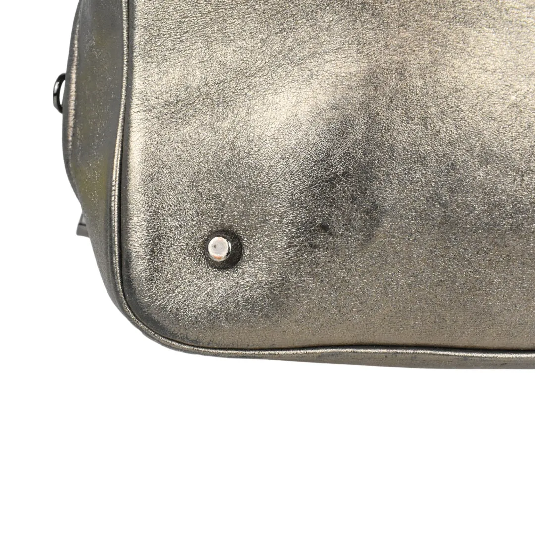 Burberry Metallic Bowler Bag