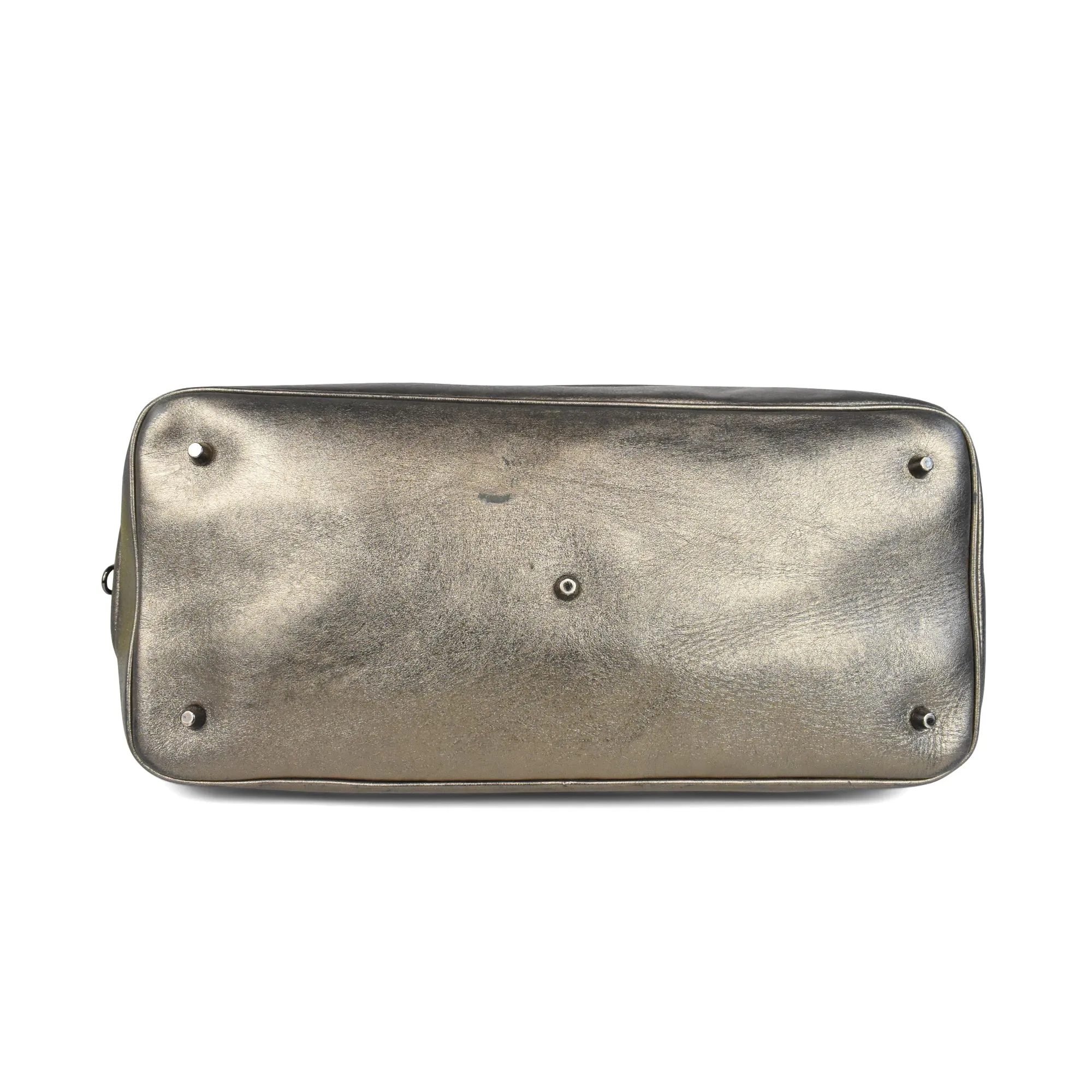 Burberry Metallic Bowler Bag