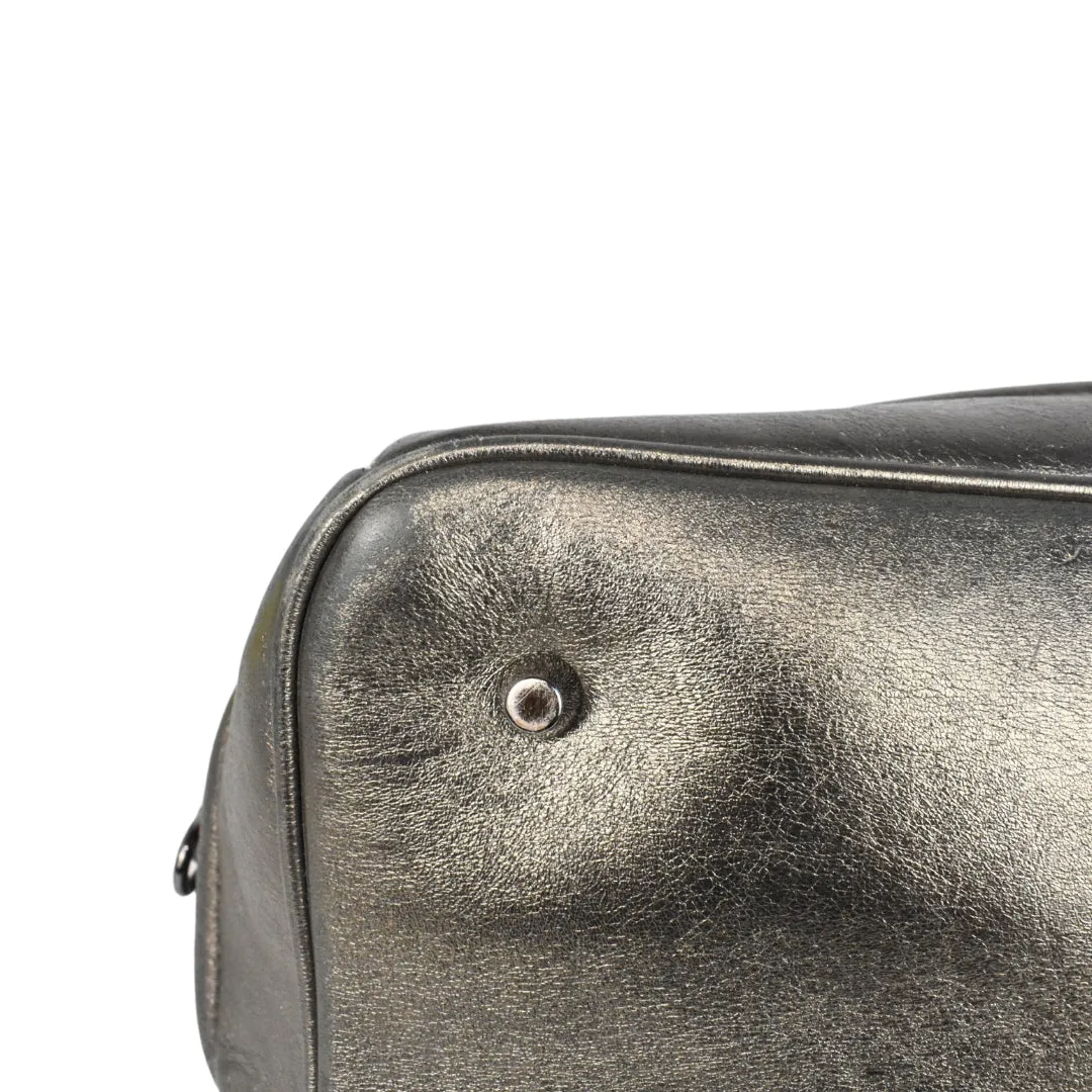 Burberry Metallic Bowler Bag