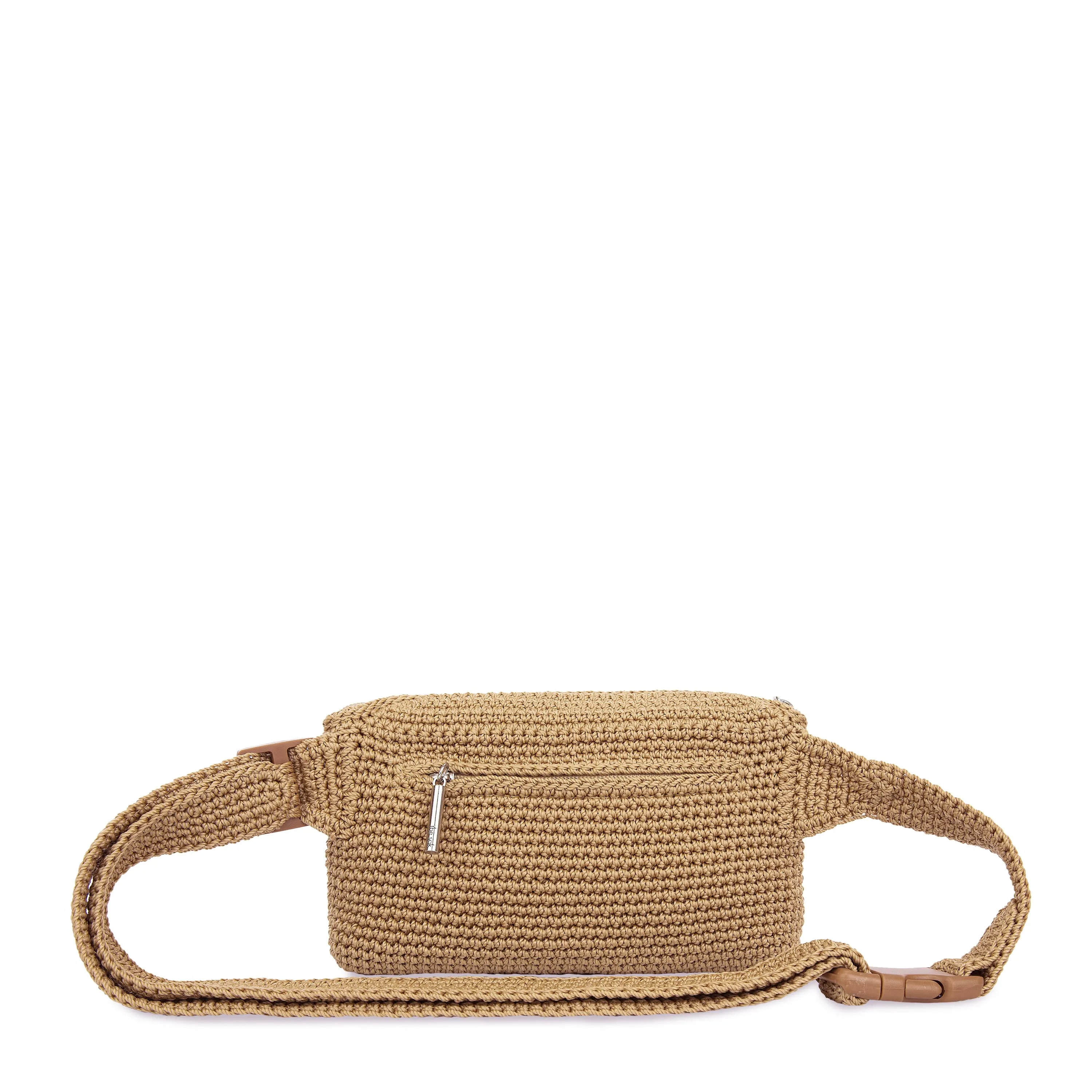 Caraway Small Belt Bag - Hand Crochet - Bamboo