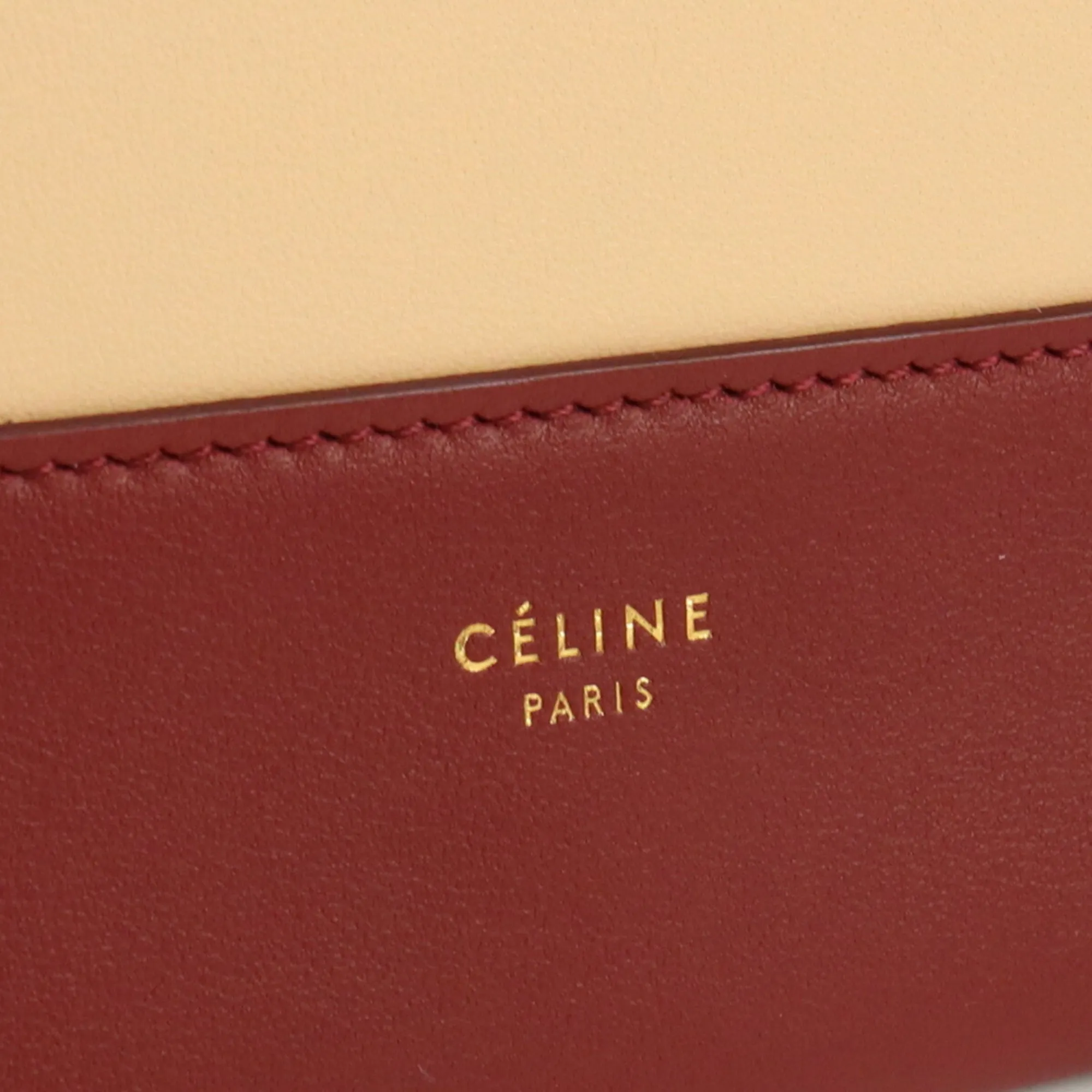 Celine Frame Shoulder 18026 3AQO 27RY Calf Women's