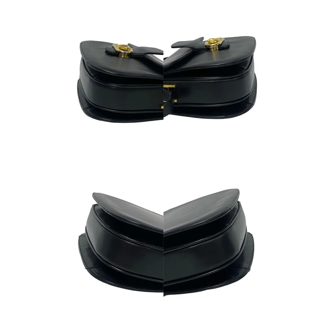 CELINE Shoulder Bag Calfskin black