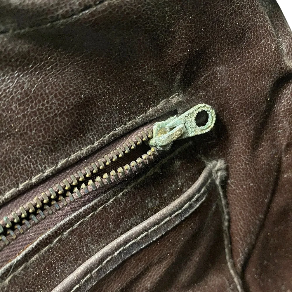 CELINE Shoulder Bag Canvas, Leather Brown Sulky C Carriage Pattern