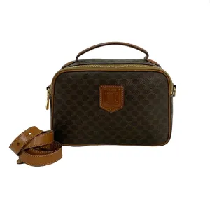 CELINE Shoulder Bag leather Brown