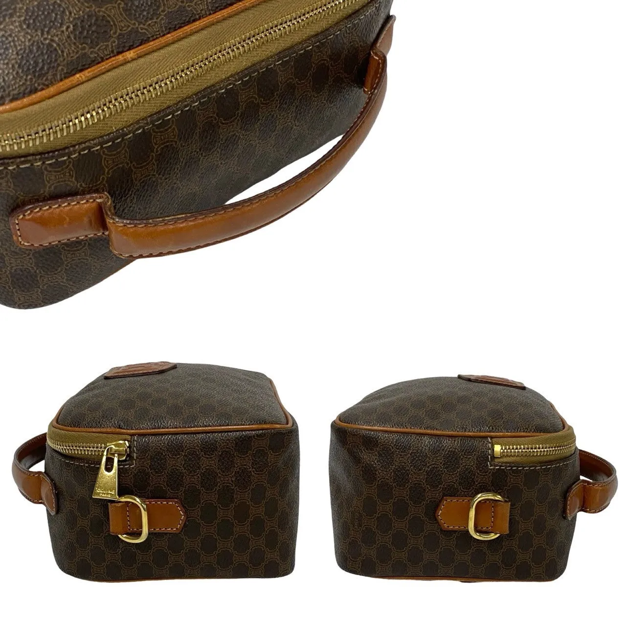 CELINE Shoulder Bag leather Brown