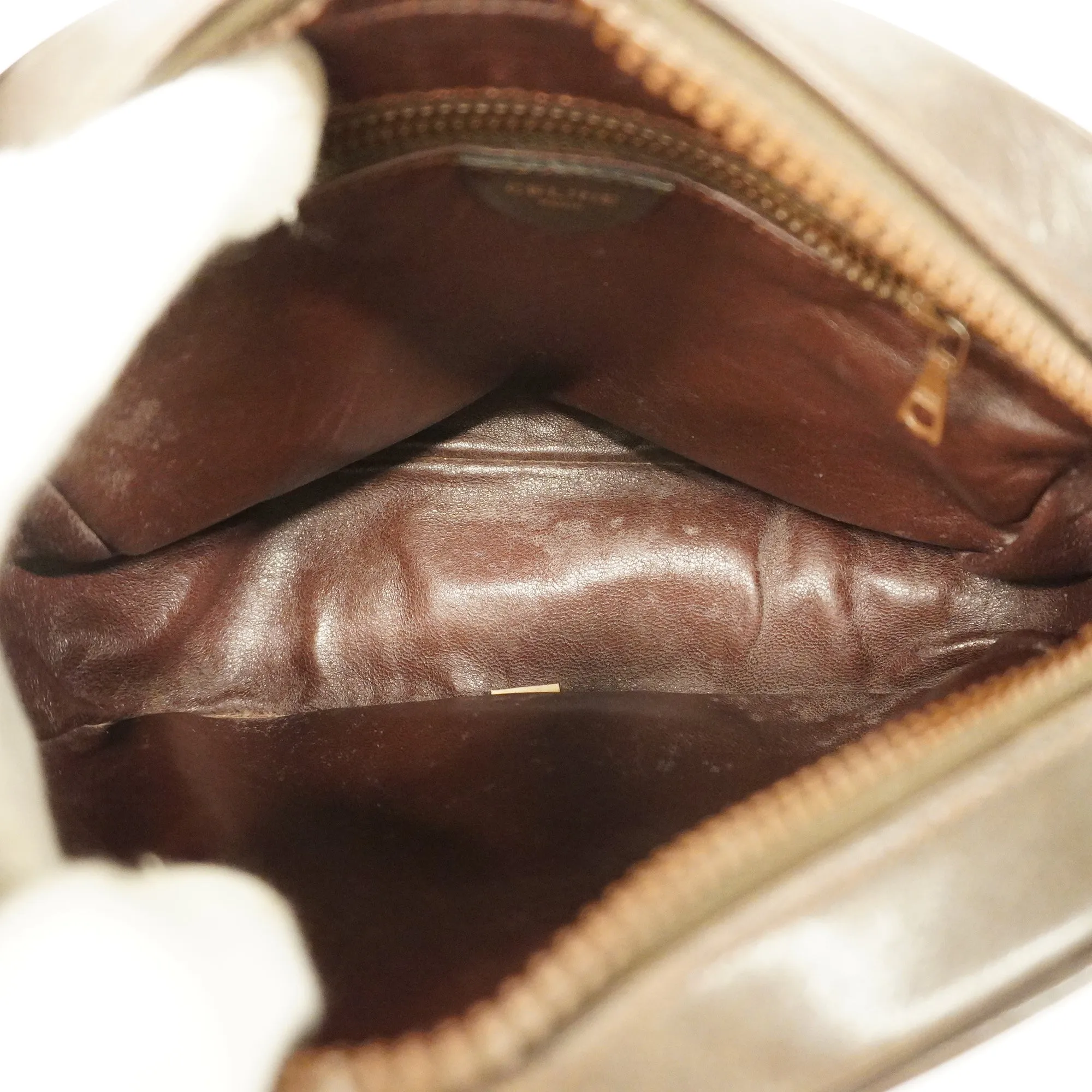 Celine  Shoulder Bag Women's Leather Shoulder Bag Brown