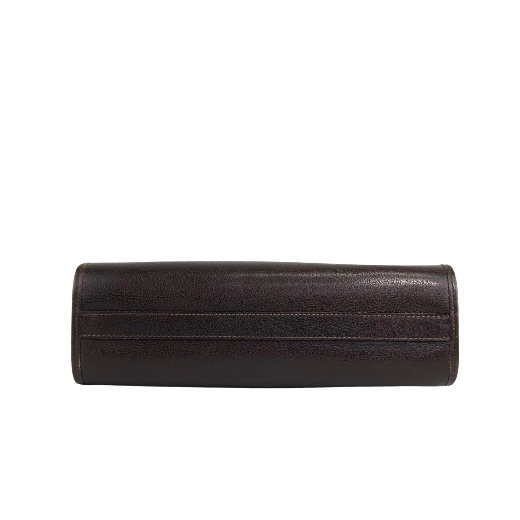 CELINE Triomphe Shoulder bag Brown Vintage n5nm5m
