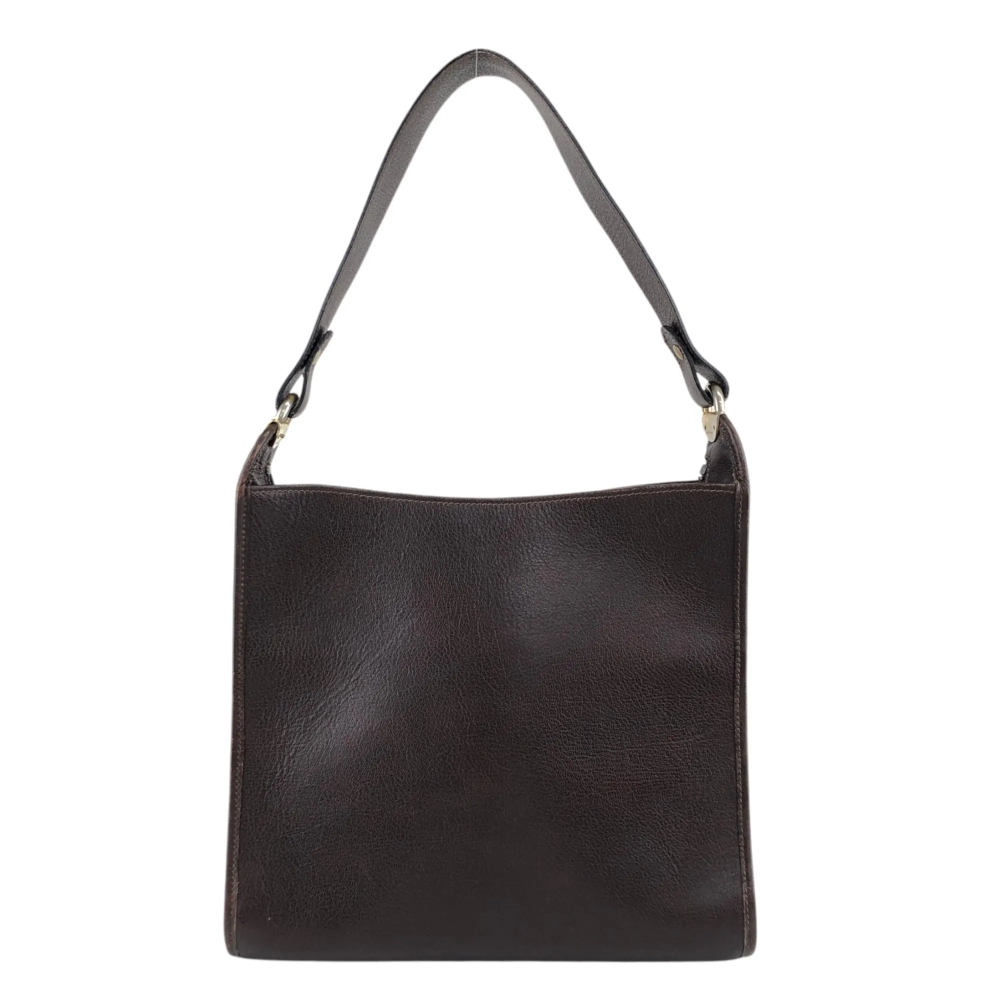 CELINE Triomphe Shoulder bag Brown Vintage n5nm5m