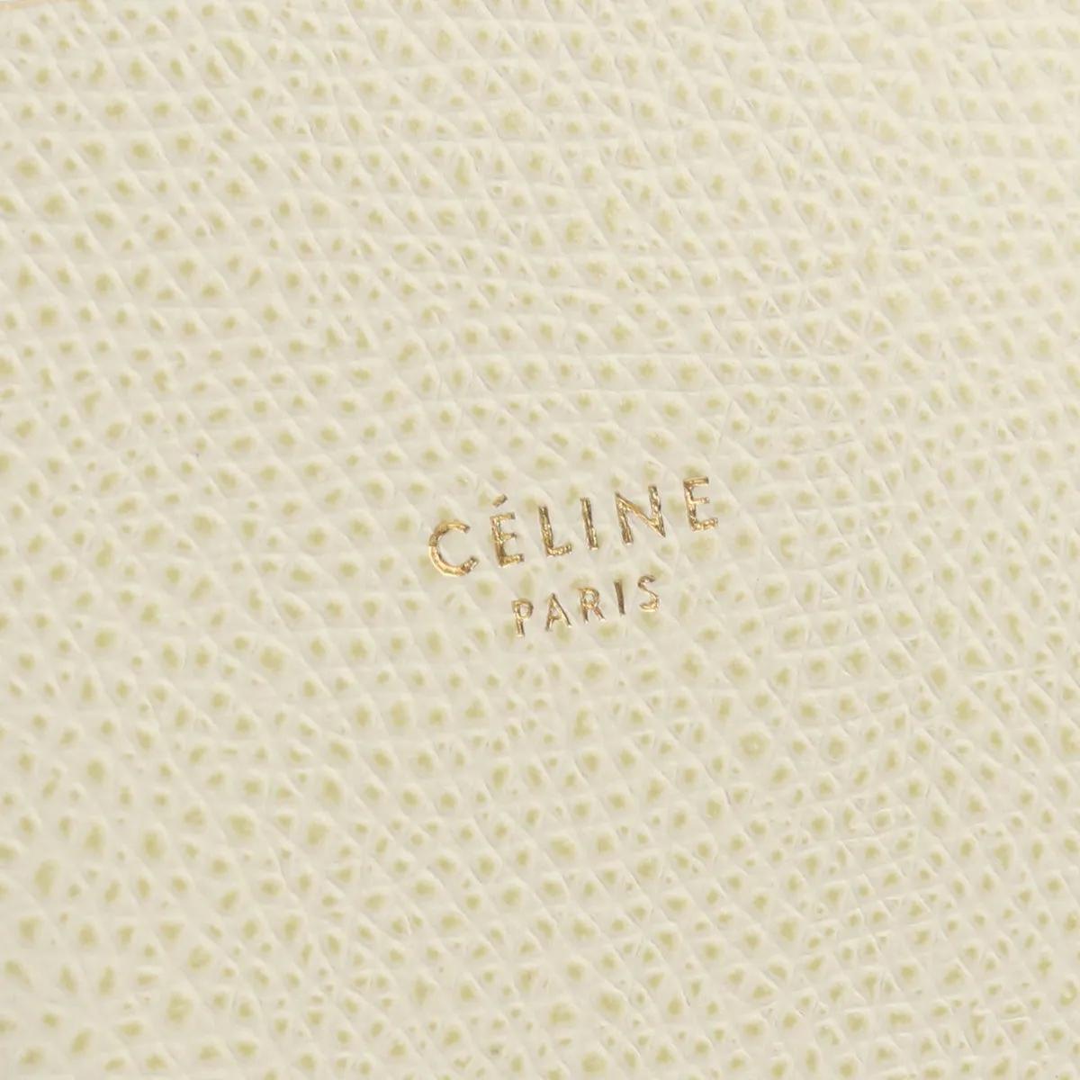 CELINE Vertical Hippo Small Tote Bag shoulder bag 2way leather White Women