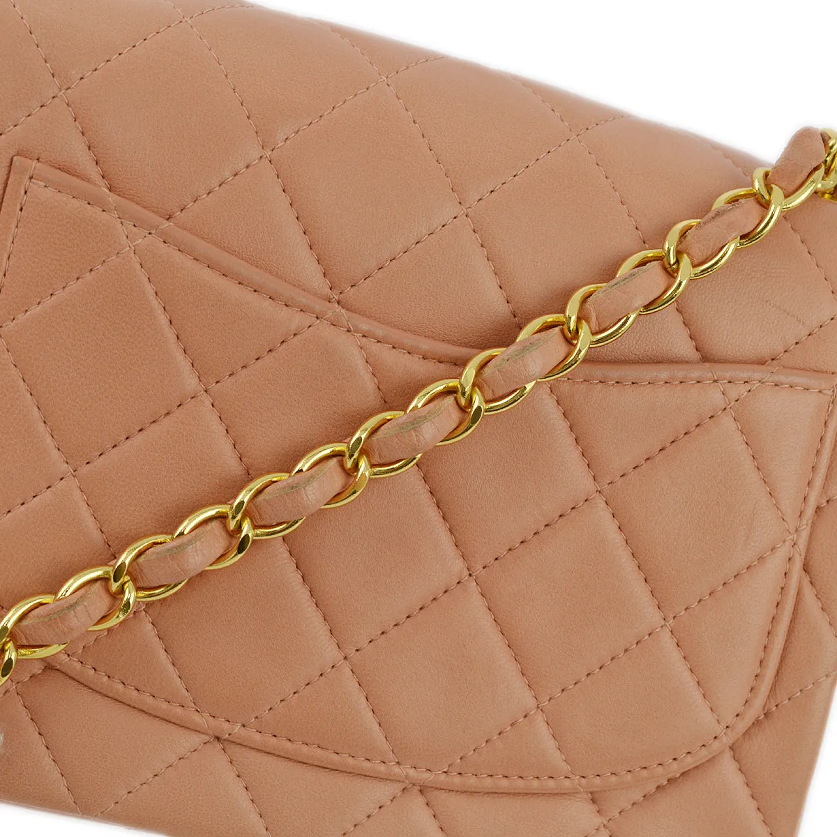 Chanel 1997-1999 Lambskin Mini Classic Square Flap Shoulder Bag 17