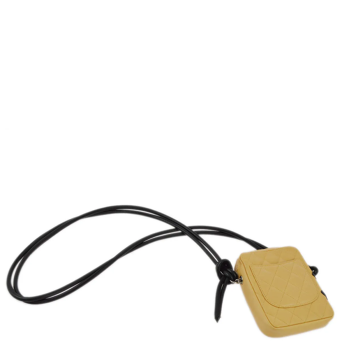 Chanel 2003-2004 Beige Calfskin Cambon Ligne Shoulder Bag
