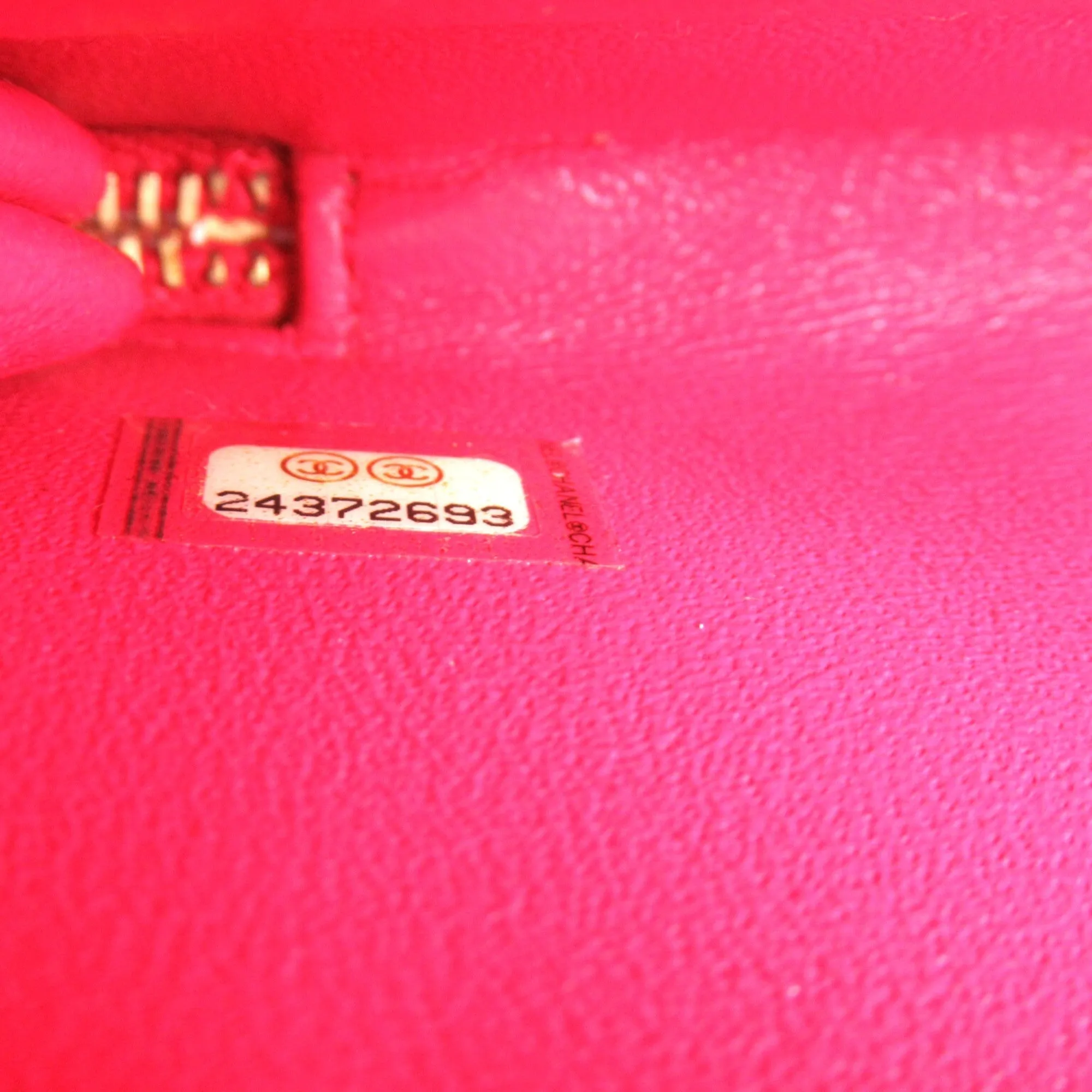 CHANEL Affinity Matelasse ChainShoulder Pink Caviar Skin [Grained Calf]