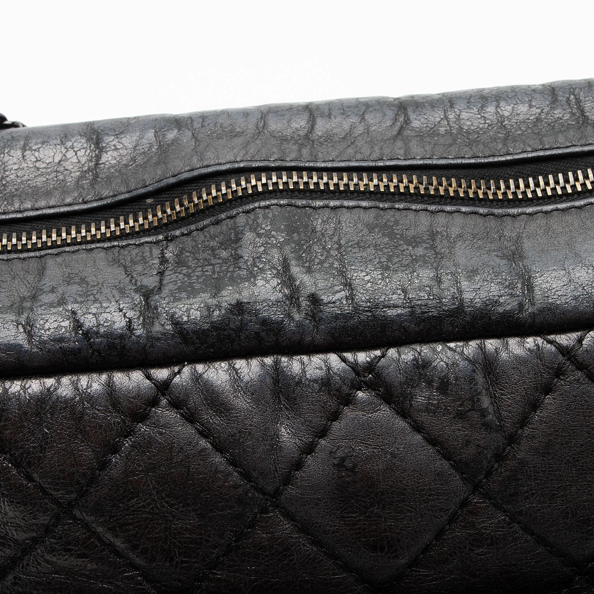 Chanel Aged Calfskin Reissue Camera Large Shoulder Bag