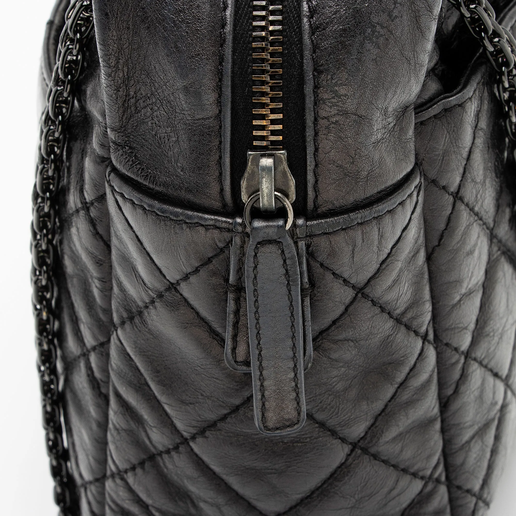 Chanel Aged Calfskin Reissue Camera Large Shoulder Bag