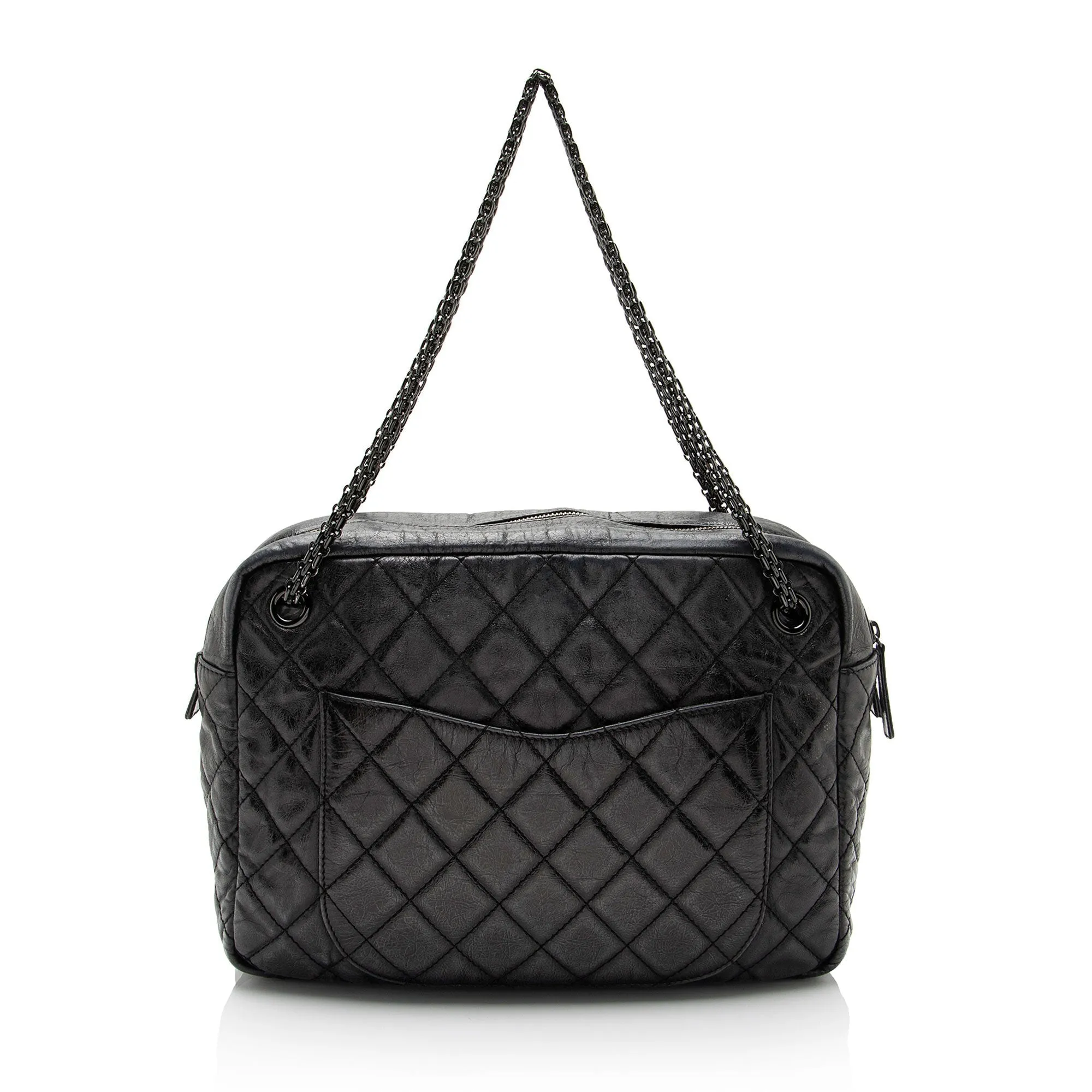 Chanel Aged Calfskin Reissue Camera Large Shoulder Bag
