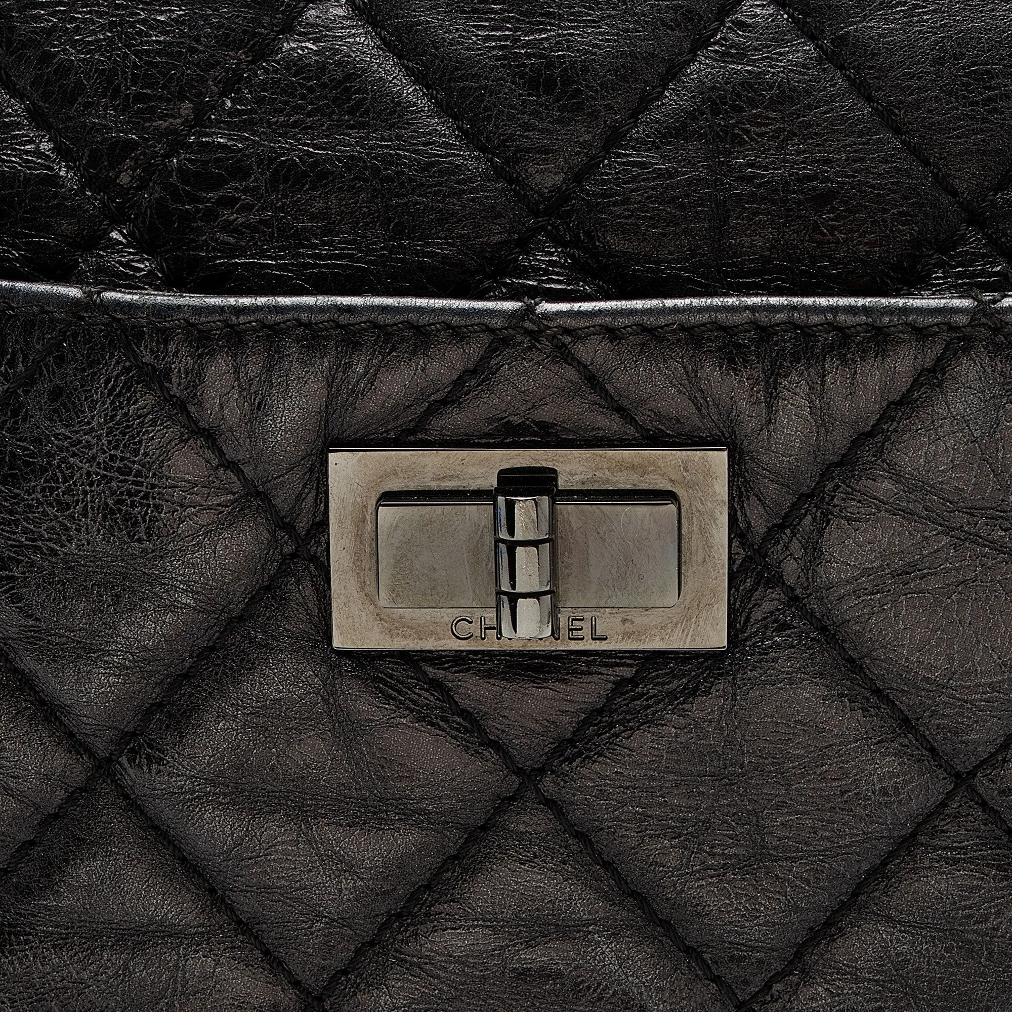 Chanel Aged Calfskin Reissue Camera Large Shoulder Bag