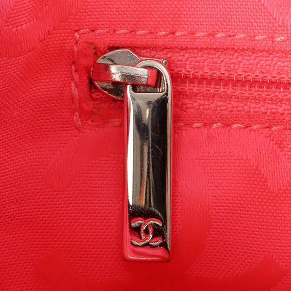 Chanel Around 2005 Made Cambon Shoulder Bag Black