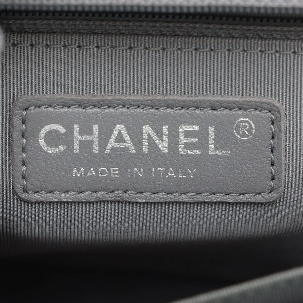 Chanel Boy Chanel 28   Chain Shoulder Bag Green Gummetal Gold  20th A92193
