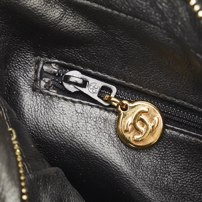 Chanel Coco Fringe One-Shoulder Bag Black Leather  Chanel