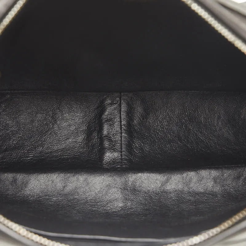 Chanel Coco Fringe One-Shoulder Bag Black Leather  Chanel
