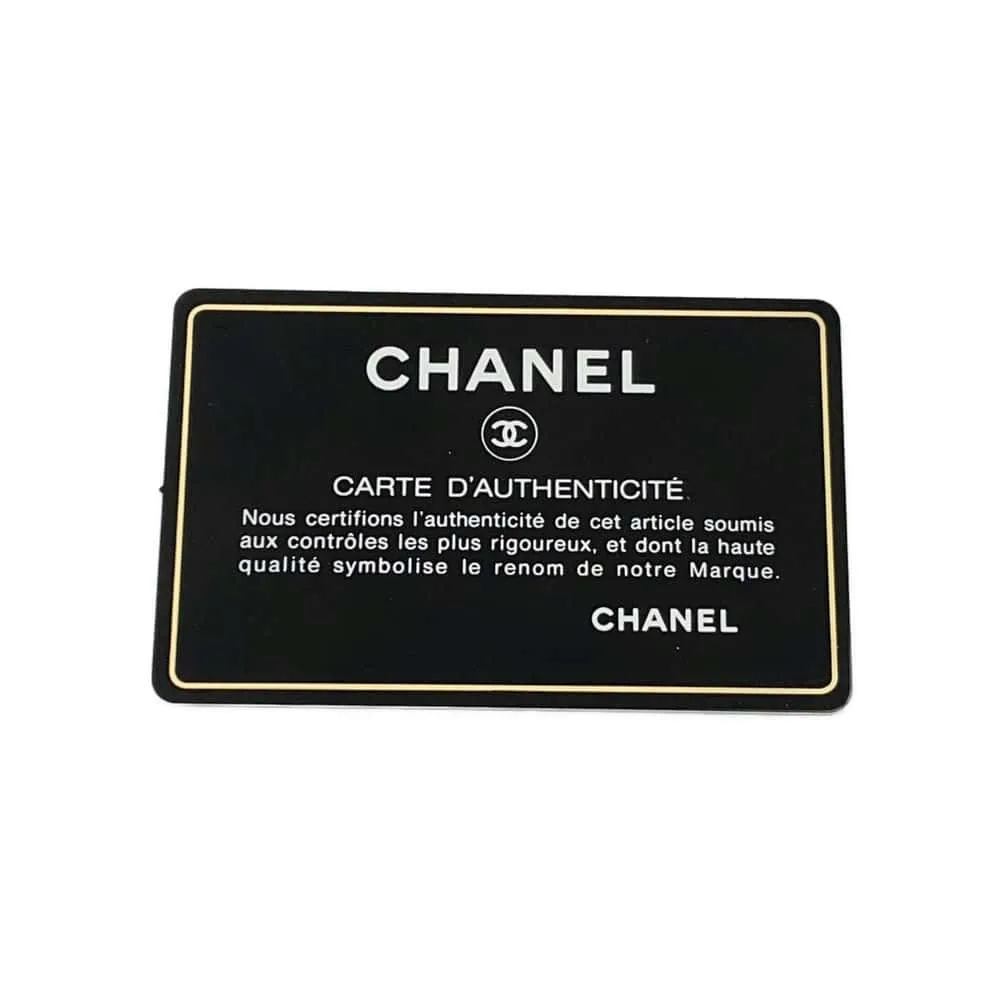 CHANEL Matelasse Business Affinity Shoulder Bag Gray A93749 Leather