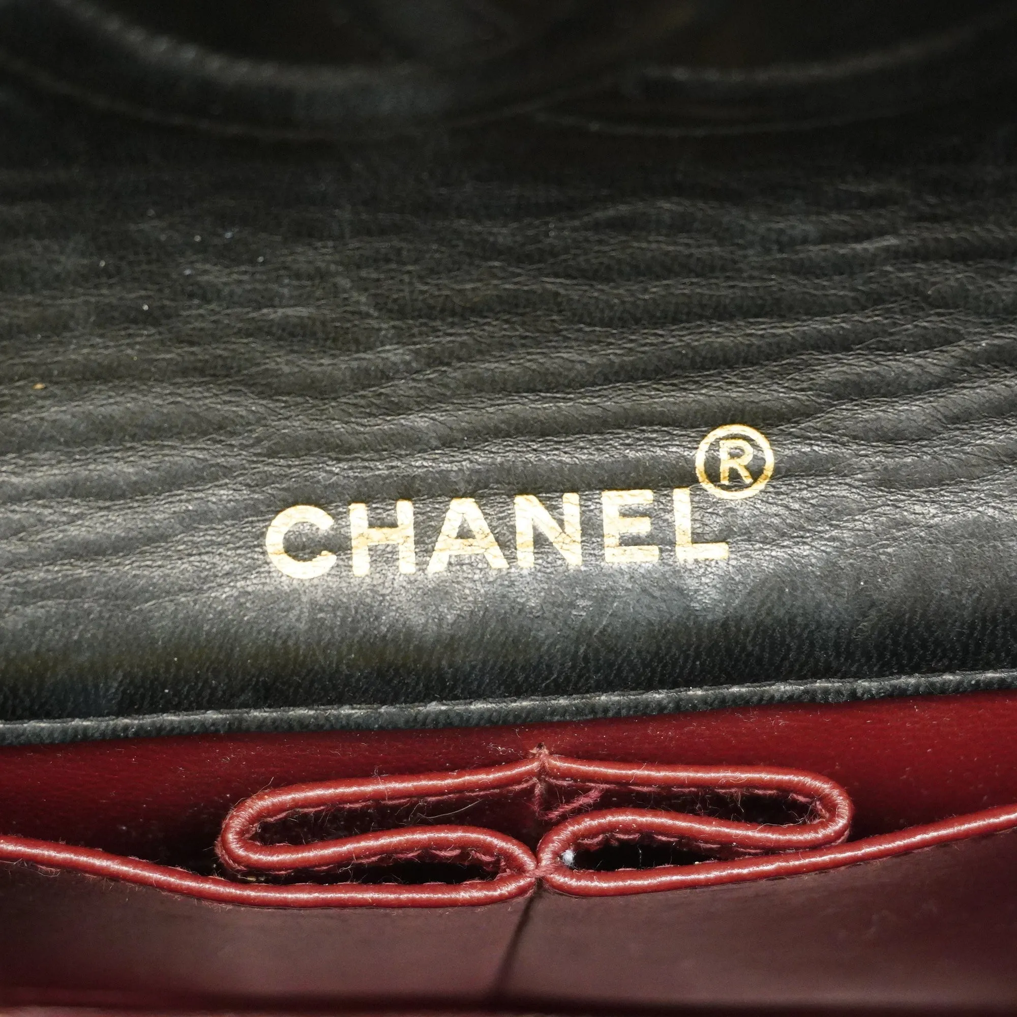 CHANEL Matelasse Chain Shoulder Lambskin Women's Leather Shoulder Bag Black