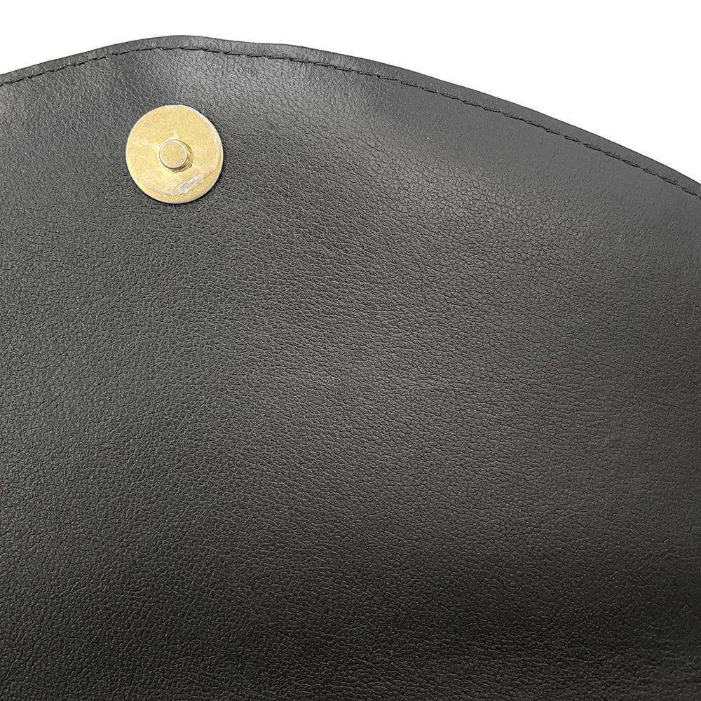 CHANEL Matelasse ChainShoulder Bag Black AS4900 Patent Leather