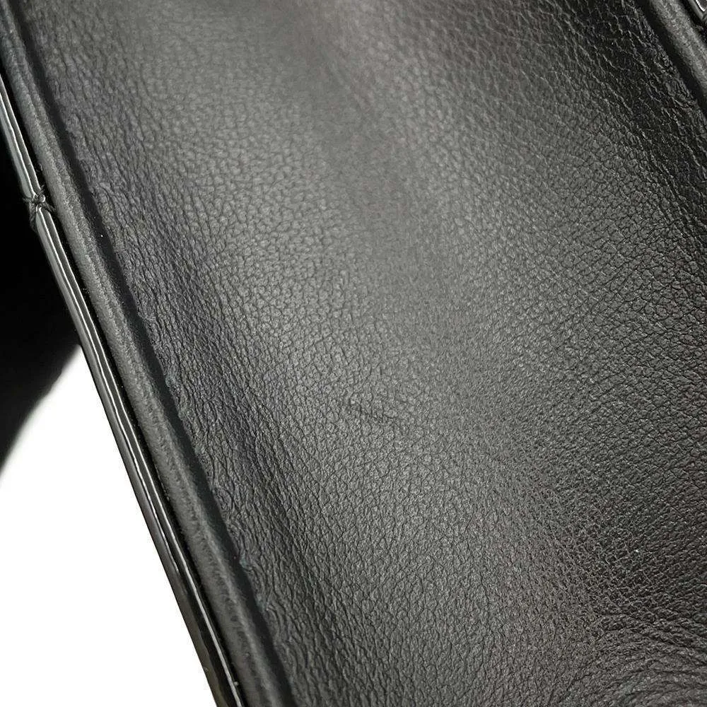 CHANEL Matelasse ChainShoulder Bag Black AS4900 Patent Leather