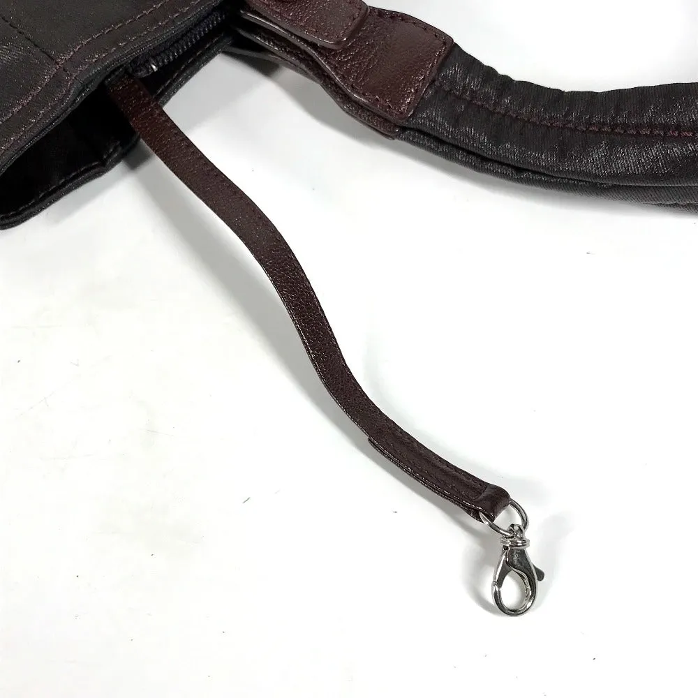 CHANEL Shoulder Bag Coated canvas, leather Purple type cc COCO Mark Paris Biarritz PM Women Used