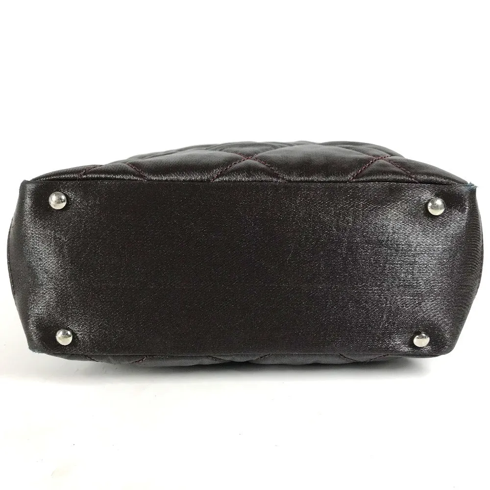 CHANEL Shoulder Bag Coated canvas, leather Purple type cc COCO Mark Paris Biarritz PM Women Used