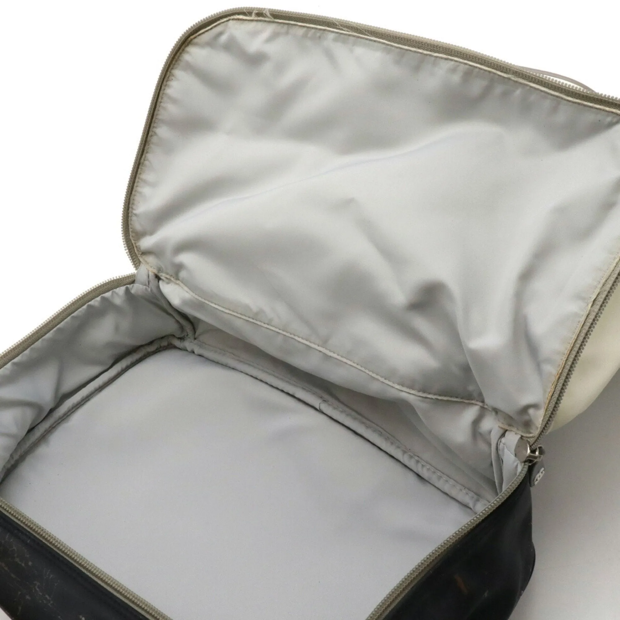 Chanel Sport  ivory Nylon Rubber Leather Backpack (Pre-Owned)