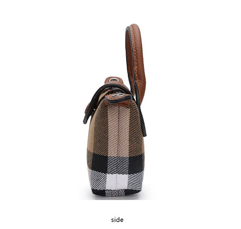 Chic Elegance: Fashion Genuine Leather Mini Crossbody Bag
