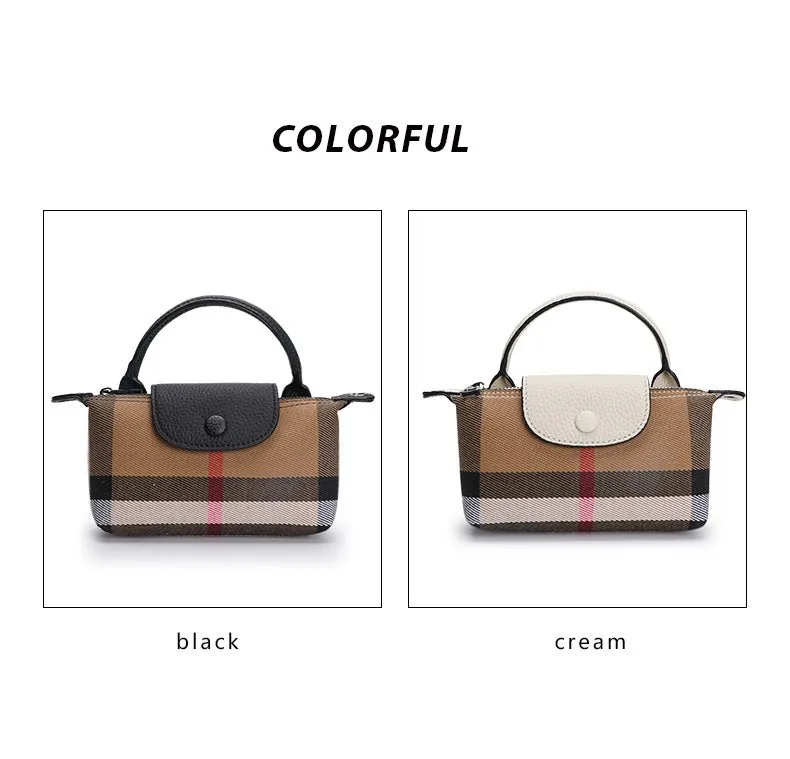 Chic Elegance: Fashion Genuine Leather Mini Crossbody Bag